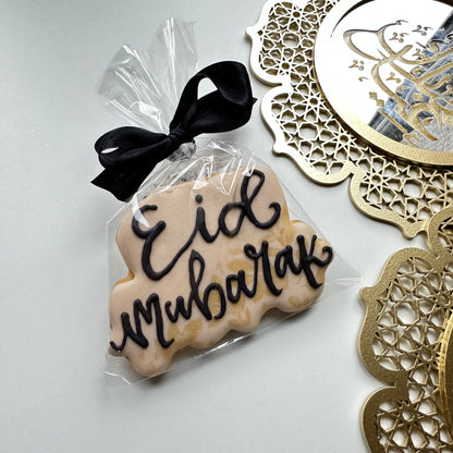 Single Eid Mubarak Personalised biscuit - Glazed Bakes