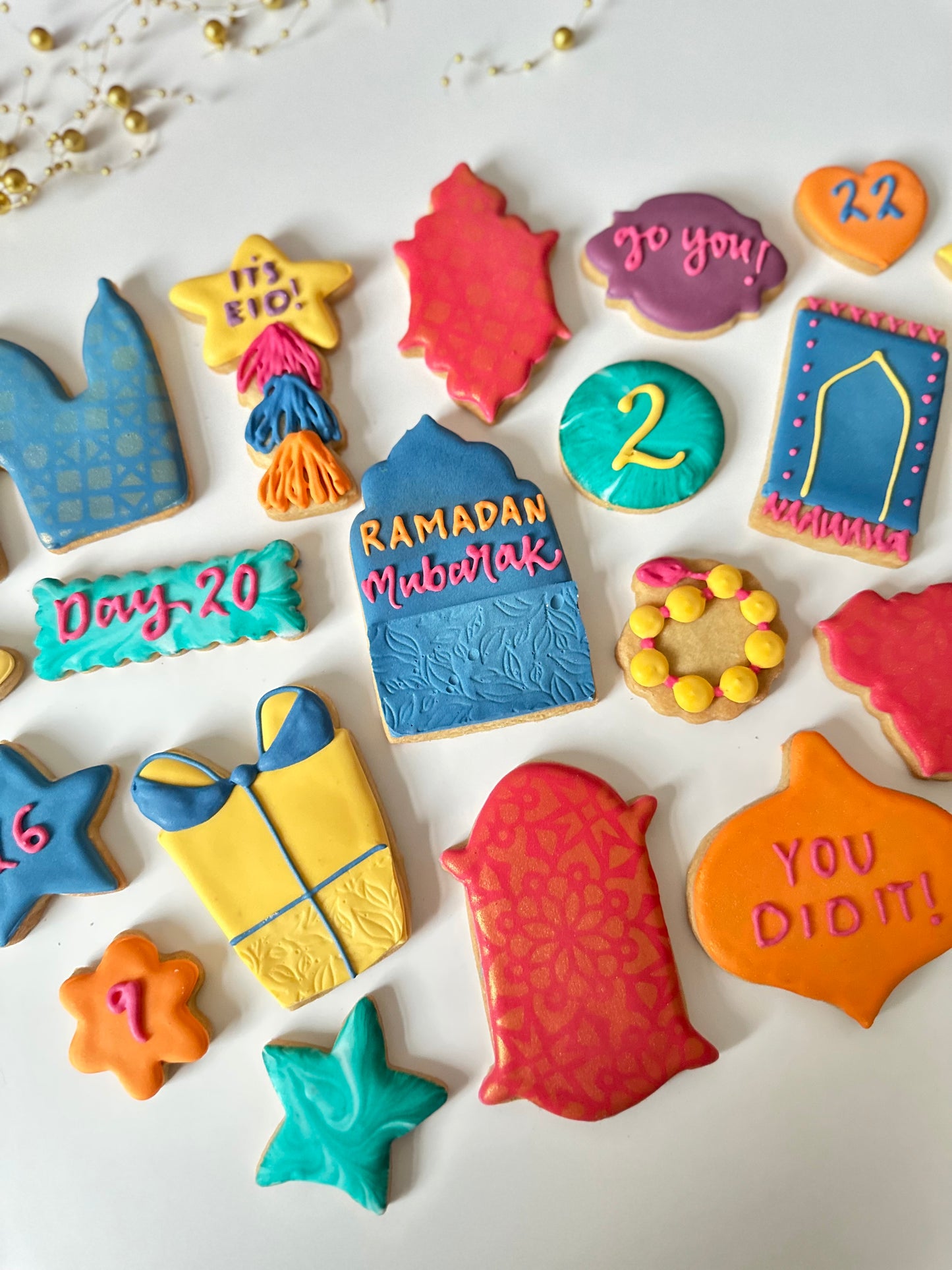 Ramadan 30 Day Biscuit Advent Calendar - Glazed Bakes